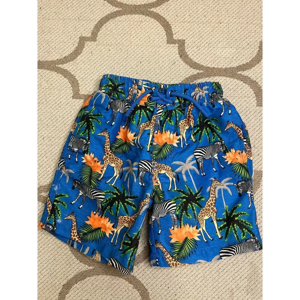 Beach Bros safari swim shorts, size 6